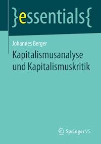 Kapitalismusanalyse und Kapitalismuskritik - Johannes Berger - E-Book