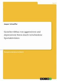 Gezielter Abbau von aggressivem und depressivem Stress durch verschiedene Sportaktivitäten - Jasper Schaeffer - E-Book