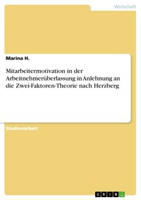 Mitarbeitermotivation in der Arbeitnehmerüberlassung in Anlehnung an die Zwei-Faktoren-Theorie nach Herzberg - Marina H. - E-Book