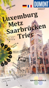 DUMONT direkt Reiseführer E-Book Luxemburg, Metz, Saarbrücken, Trier -  - E-Book
