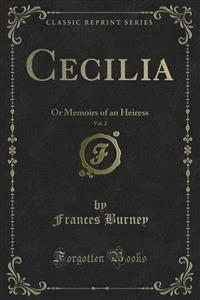 Cecilia - Frances Burney - E-Book