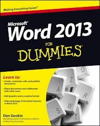 Word 2013 For Dummies - Dan Gookin - E-Book