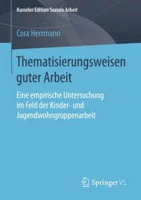 Thematisierungsweisen guter Arbeit - Cora Herrmann - E-Book