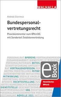 Bundespersonalvertretungsrecht - Andreas Gronimus - E-Book