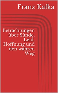 Betrachtungen über Sünde, Leid, Hoffnung und den wahren Weg - Franz  kafka - E-Book