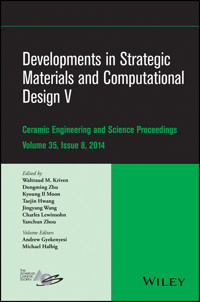 Developments in Strategic Materials and Computational Design V - - E-Book