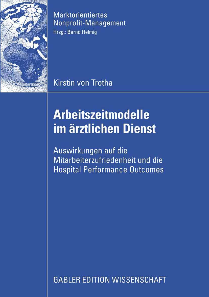 Arbeitszeitmodelle im ärztlichen Dienst - Kirstin Trotha - E-Book