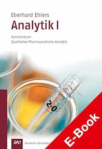 Analytik I - Kurzlehrbuch - Eberhard Ehlers - E-Book