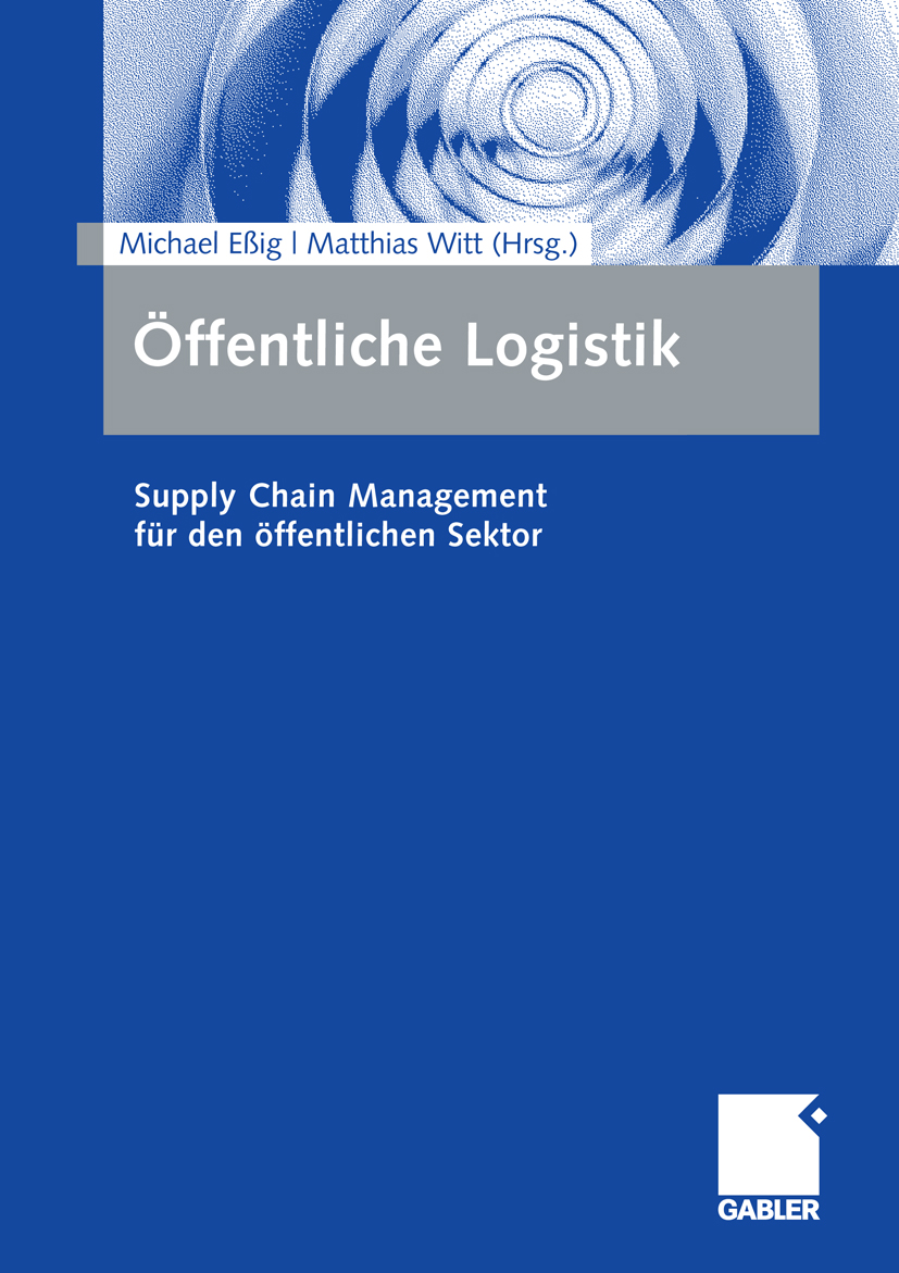 Öffentliche Logistik -  - E-Book