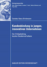 Kundenbindung in jungen, innovativen Unternehmen - Daniela Alexa Brinkmann - E-Book
