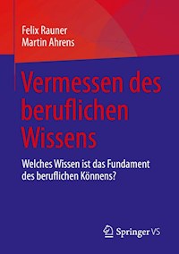 Vermessen des beruflichen Wissens - Felix Rauner - E-Book