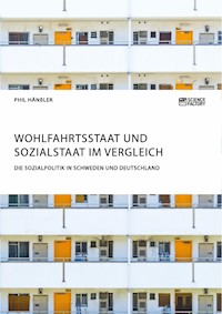 Wohlfahrtsstaat und Sozialstaat im Vergleich. Die Sozialpolitik in Schweden und Deutschland - Phil Hänßler - E-Book