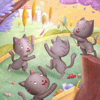 Kitty the cat learns to share - Linnea Taylor - Hörbuch