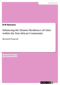 Enhancing the Disaster Resilience of Cities within the East African Community - B W Namano - E-Book