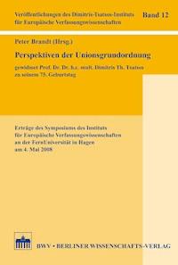 Perspektiven der Unionsgrundordnung -  - E-Book