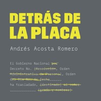 Detrás de la placa - Andrés Acosta Romero - Hörbuch