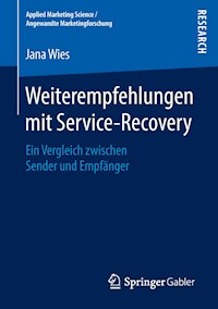 Weiterempfehlungen mit Service-Recovery - Jana Wies - E-Book