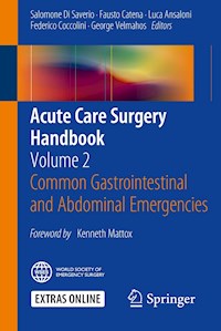 Acute Care Surgery Handbook - - E-Book