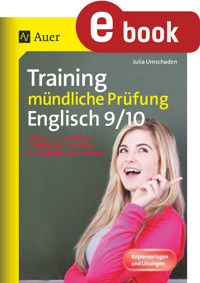 Training mündliche Prüfung Englisch 9-10 - Julia Umschaden - E-Book