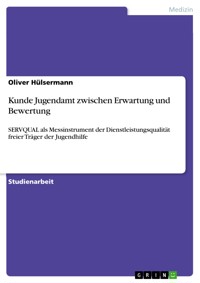 Kunde Jugendamt zwischen Erwartung und Bewertung - Oliver Hülsermann - E-Book
