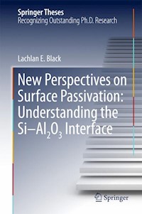New Perspectives on Surface Passivation: Understanding the Si-Al2O3 Interface - Lachlan E. Black - E-Book