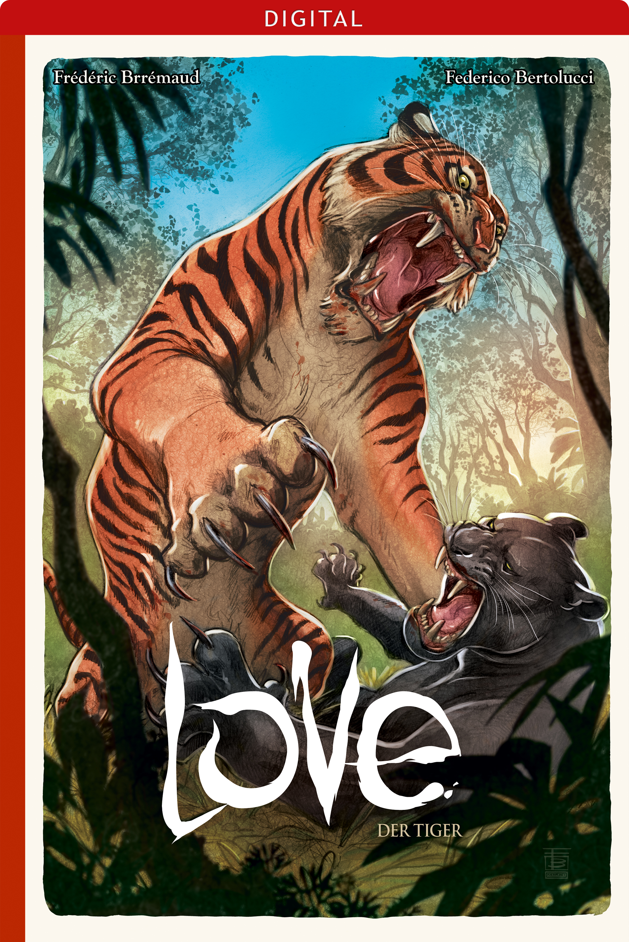 Love 01: Der Tiger - Frédéric Brrémaud - E-Book