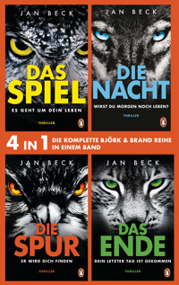 Die Björk und Brand Reihe Band 1-4: Das Spiel, Die Nacht, Die Spur, Das Ende (4in1-Bundle) - Jan Beck - E-Book