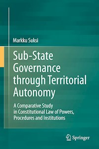 Sub-State Governance through Territorial Autonomy - Markku Suksi - E-Book