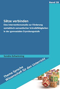 Sätze verbinden - Sandra Schwinning - E-Book