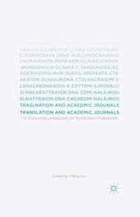 Translation and Academic Journals - - E-Book