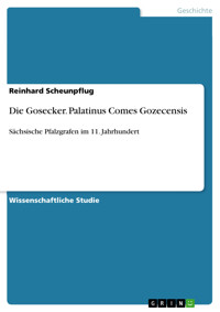 Die Gosecker. Palatinus Comes Gozecensis - Reinhard Scheunpflug - E-Book