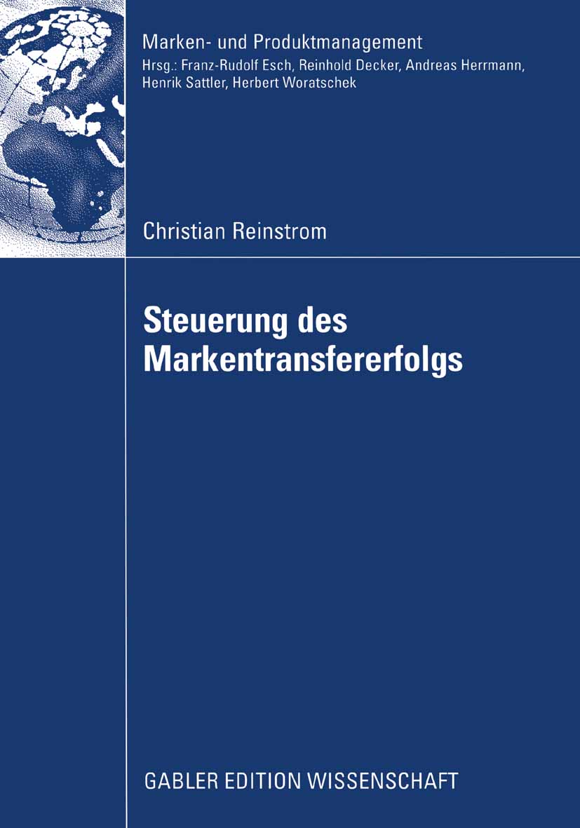 Steuerung des Markentransfererfolgs - Christian Reinstrom - E-Book