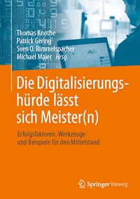 Die Digitalisierungshürde lässt sich Meister(n) -  - E-Book