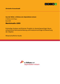Marktstudie LEED - Christofer Kronschnabl - E-Book