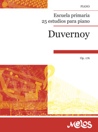 Dubernoy. Escuela primaria,  25 estudios para piano - Jean-Baptiste Duvernoy - E-Book