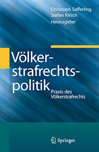 Völkerstrafrechtspolitik -  - E-Book
