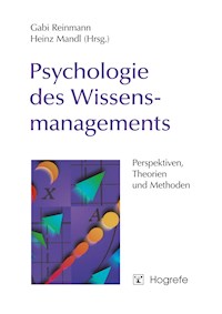 Psychologie des Wissensmanagements -  - E-Book