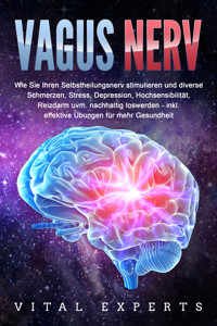 VAGUS NERV: Wie Sie Ihren Selbstheilungsnerv stimulieren und diverse Schmerzen, Stress, Depression, Hochsensibilität, Reizdarm uvm. nachhaltig loswerden - inkl. effektive Übungen für mehr Gesundheit - Vital Experts - E-Book