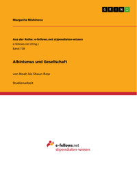 Albinismus und Gesellschaft - Margarita Mishinova - E-Book