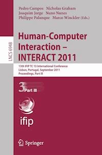 Human-Computer Interaction -- INTERACT 2011 -  - E-Book