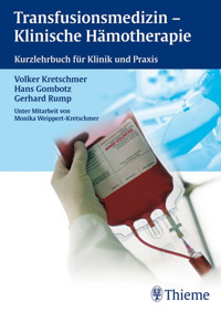Transfusionsmedizin - Klinische Hämotherapie - Hans Gombotz - E-Book