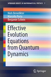 Effective Evolution Equations from Quantum Dynamics - Niels Benedikter - E-Book
