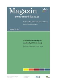 Erwachsenenbildung für nachhaltige Entwicklung -  - E-Book