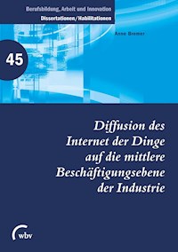 Diffusion des Internet der Dinge auf die mittlere Beschäftigungsebene der Industrie - Anne Bremer - E-Book