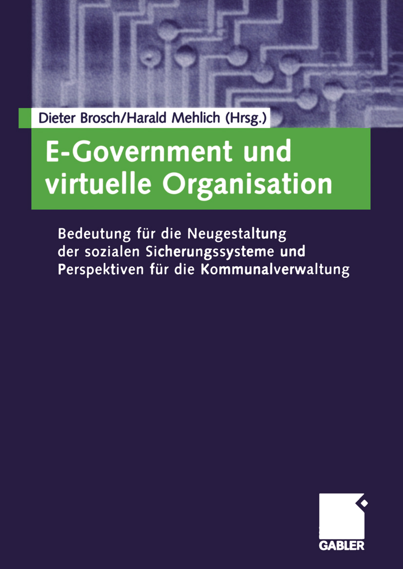 E-Government und virtuelle Organisation -  - E-Book
