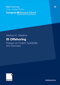IS Offshoring - Markus Westner - E-Book