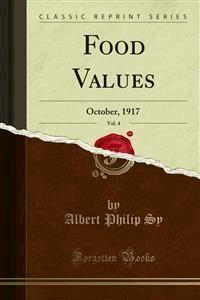 Food Values - Albert Philip Sy - E-Book