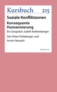 Konsequente Humanisierung - Judith Kohlenberger - E-Book