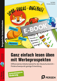 Ganz einfach lesen üben mit Werbeprospekten - Lisa Rauh - E-Book