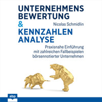 Unternehmensbewertung & Kennzahlenanalyse - Praxisnahe Einführung mit zahlreichen Fallbeispielen börsennotierter Unternehmen (Ungekürzt) - Nicolas Schmidlin - Hörbuch